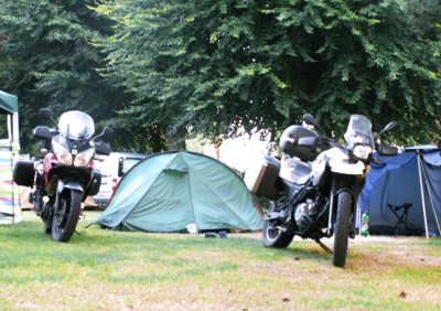 Camping mit Bike
